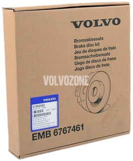 Front brake disc (280mm) P80 C70/S70/V70(XC) (OEM)
