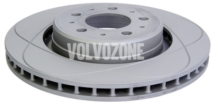 Front brake disc (302mm) P80 C70/S70/V70(XC) slotted