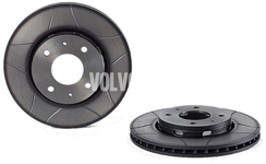 Front brake disc (281mm) S40/V40 (1998-) slotted