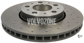 Front brake disc (285,5mm) P2 S60/S80/V70 II/XC70 II perforated