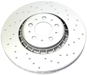 Front brake disc (336mm) P2 XC90 perforated