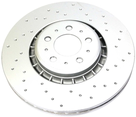 Front brake disc (336mm) P2 XC90 perforated