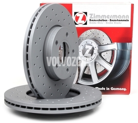 Front brake disc (278mm) P1 C30/C70 II/S40 II/V50 perforated