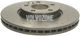 Front brake disc (300mm) P3 S60 II/V60 S80 II/V70 III/XC70 III perforated
