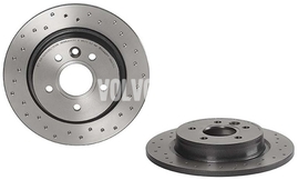 Rear brake disc (280mm) P1 C30/C70 II/S40 II/V50 perforated