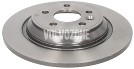 Rear brake disc (electric parking brake)(non vented) P3 S60 II(XC)/V60(XC) S80 II/V70 III/XC70 III