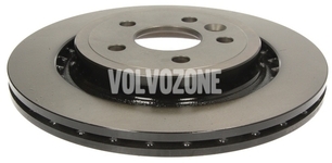 Rear brake disc (electric parking brake)(internally vented) P3 S60 II/V60 S80 II/V70 III/XC70 III