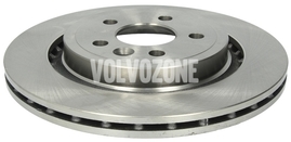 Rear brake disc (electric parking brake)(internally vented) P3 S60 II/V60 S80 II/V70 III/XC70 III