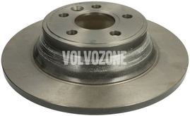 Rear brake disc (manual parking brake)(non vented) P3 S80 II/V70 III/XC70 III