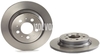 Rear brake disc (288mm) P2 S60/S80/V70 II/XC70 II