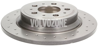 Rear brake disc (288mm) P2 S60/S80/V70 II/XC70 II perforated
