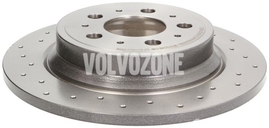 Rear brake disc (288mm) P2 S60/S80/V70 II/XC70 II perforated
