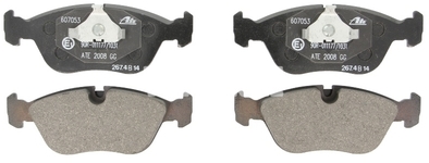 Front brake pads (280mm diameter) P80 C70/S70/V70(XC)