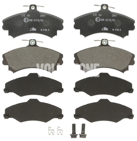Front brake pads (256mm diameter) S40/V40 (-1997)