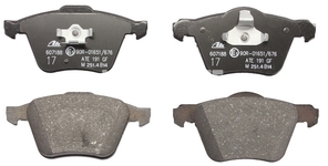 Front brake pads (336mm diameter) P2 XC90