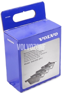 Front brake pads (320mm diameter) P1 C30/C70 II/S40 II/V40 II(XC)/V50 (OEM)
