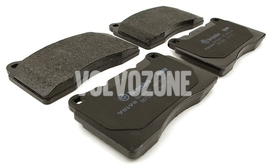 Rear brake pads (330mm diameter) P2 S60R/V70R II (system Brembo) (OEM)