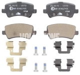 Rear brake pads (electric parking brake)(solid disc) P3 S80 II/V70 III/XC70 III