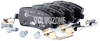 Rear brake pads (electric parking brake)(ventilated disc) P3 S60 II(XC)/V60(XC) XC60 S80 II/V70 III/XC70 III