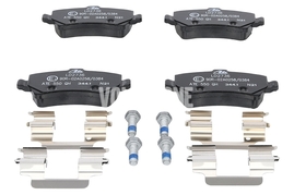 Rear brake pads (electric parking brake)(ventilated disc) P3 S60 II(XC)/V60(XC) XC60 S80 II/V70 III/XC70 III