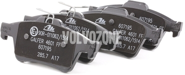 Rear brake pads (280mm diameter) P1 C30/C70 II/S40 II/V50