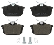 Rear brake pads (260mm diameter) S40/V40