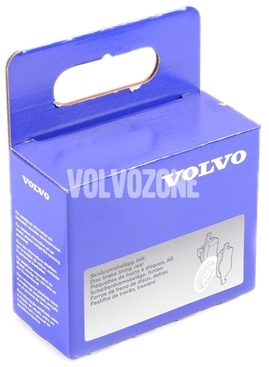 Rear brake pads (288mm diameter) P80 S70/V70(XC) with AWD (new type), P2 S60/S80/V70 II/XC70 II (OEM)