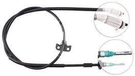 Park brake cable P2 S60 with AWD rear part, left/right side