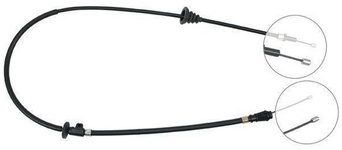 Park brake cable P80 S70/V70 without AWD rear part, left/right side