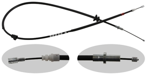 Park brake cable P80 S70/V70(XC) with AWD rear part, left/right side