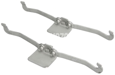 Front brake pads accessory kit (320mm diameter) P1 C30/C70 II/S40 II/V40 II(XC)/V50