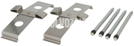 Front brake pads accessory kit P2 S60R/V70R II (system Brembo)
