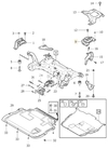 Engine mounting left P1 1.6/1.8/2.0/2.4/T5 1.6D/2.0D, 1.6T2/T3/T4 (old type)