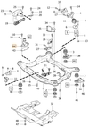Engine mounting right P2 3.2 XC90 (OEM)