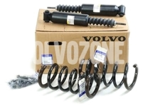 Rear shock absorbers nivomat kit with springs P2 XC90