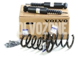 Rear shock absorbers nivomat kit with springs P2 XC90 (OEM)