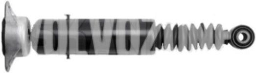 Rear shock absorber Nivomat P3 XC70 III with AWD (code RA04)