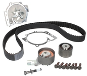 Timing belt kit 2.4D/D3/D4/D5 5 cylinder engines + water pump
