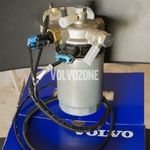 Fuel filter with heating 2.4D/D5 (-2004) P2 (metallic - old type)