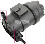 Fuel filter with heating 2.0D, 2.0 D2/D3/D4/D5, 2.4D/D5 4-5 valec P3 (Variant code C101)