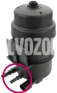 Fuel filter with heating 2.0 D3/D4, 2.4D/D5 P1, 2.0D, 2.0 D2/D3/D4/D5, 2.4D/D5 4-5 valec P3 (Variant code C102) (OEM)