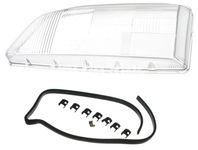 Headlight lens left P80 C70/S70/V70(XC)