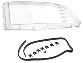 Headlight lens right P80 C70/S70/V70(XC)