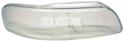 Headlight lens right P2 (-2004) S60/V70 II/XC70 II (knurled glass)