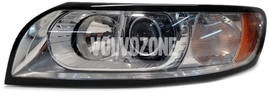 Headlight left xenon P1 (2008-) S40 II/V50 D1S with Active Bending Lights (ABL) (OEM)