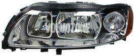 Headlight left P2 S60 (2005-) H7 without leveling motor