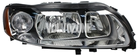 Headlight right P2 S60 (2005-) H7 without leveling motor