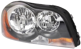 Headlight right P2 XC90 H7+H7 without leveling motor (orange indicator - old type)
