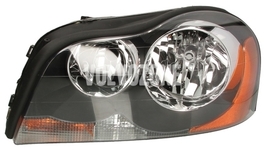 Headlight left P2 XC90 H7 with leveling motor (orange indicator - old type)