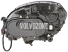 Headlight right xenon P3 (-2013) S60 II/V60 D3S with Active Bending Lights (ABL)